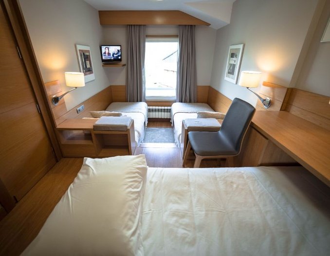Double + 1 lit supplémentaire Hôtel Montarto Baqueira Beret Double + 1 lit supplémentaire Hôtel Montarto Baqueira Beret