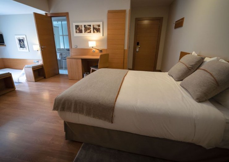Chambre quadruple Hôtel Montarto Baqueira Beret Chambre quadruple Hôtel Montarto Baqueira Beret