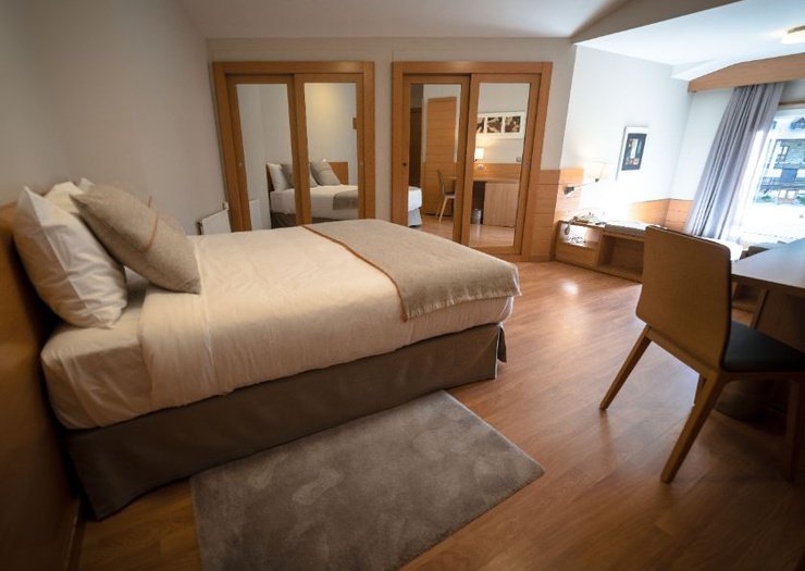 Chambre quadruple Hôtel Montarto Baqueira Beret Chambre quadruple Hôtel Montarto Baqueira Beret