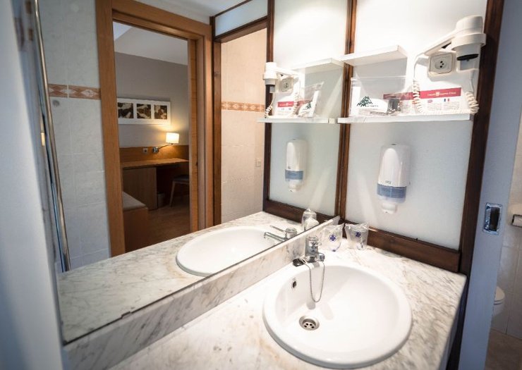Chambre individuelle Hôtel Montarto Baqueira Beret Chambre individuelle Hôtel Montarto Baqueira Beret