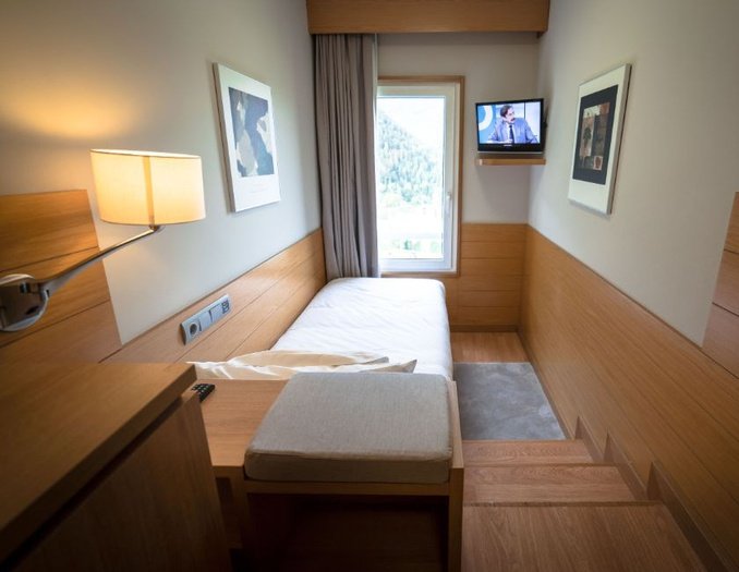 Chambre individuelle Hôtel Montarto Baqueira Beret Chambre individuelle Hôtel Montarto Baqueira Beret