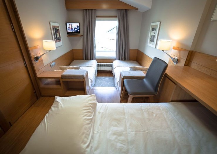 Double + 1 lit supplémentaire Hôtel Montarto Baqueira Beret Double + 1 lit supplémentaire Hôtel Montarto Baqueira Beret