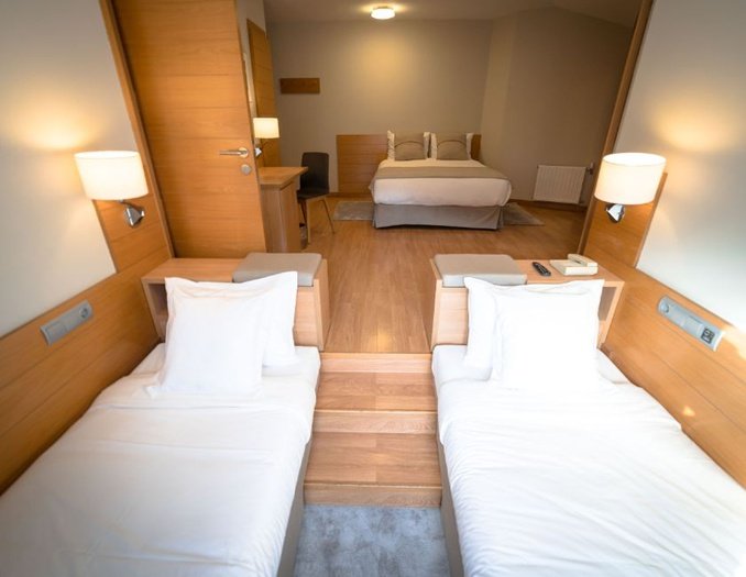 Chambre quadruple Hôtel Montarto Baqueira Beret Chambre quadruple Hôtel Montarto Baqueira Beret