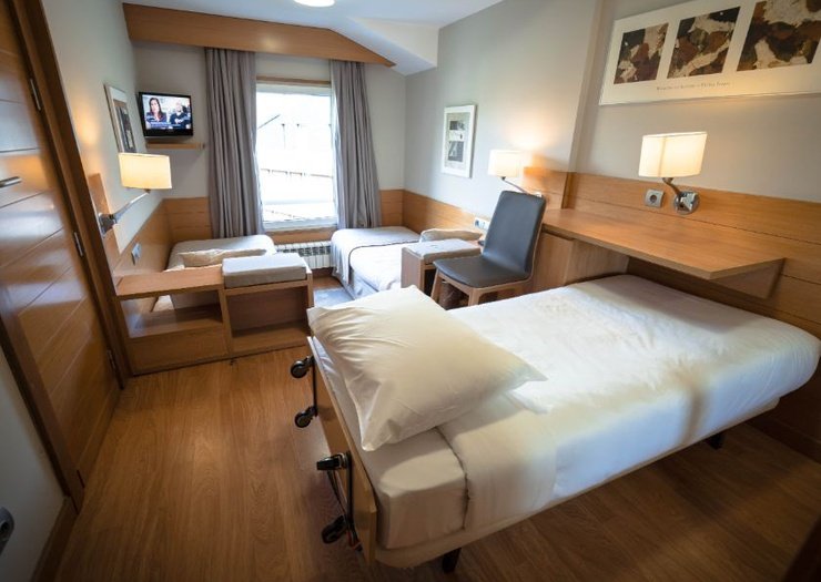 Double + 1 lit supplémentaire Hôtel Montarto Baqueira Beret Double + 1 lit supplémentaire Hôtel Montarto Baqueira Beret