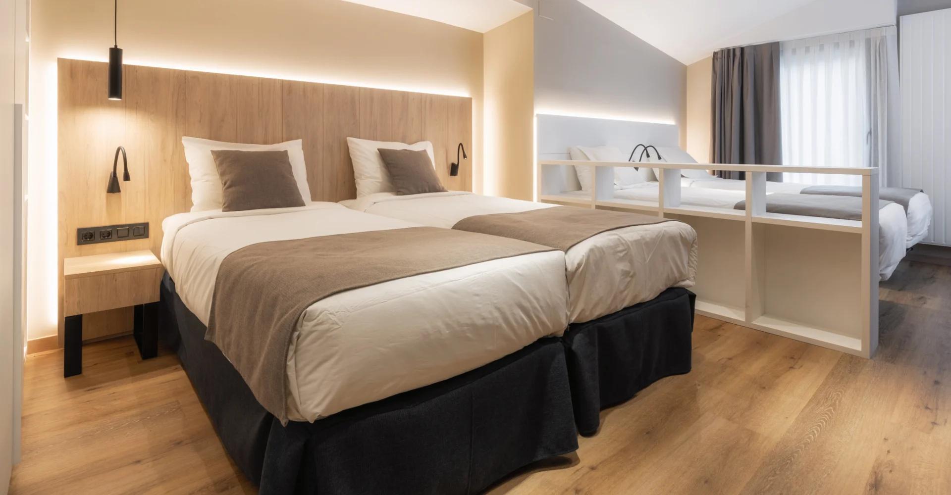 Chambre Quadruple Hôtel Montarto Baqueira Beret Chambre Quadruple Hôtel Montarto Baqueira Beret