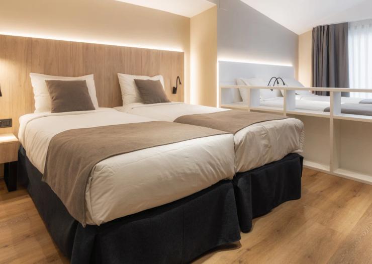 Chambre Quadruple Hôtel Montarto Baqueira Beret Chambre Quadruple Hôtel Montarto Baqueira Beret