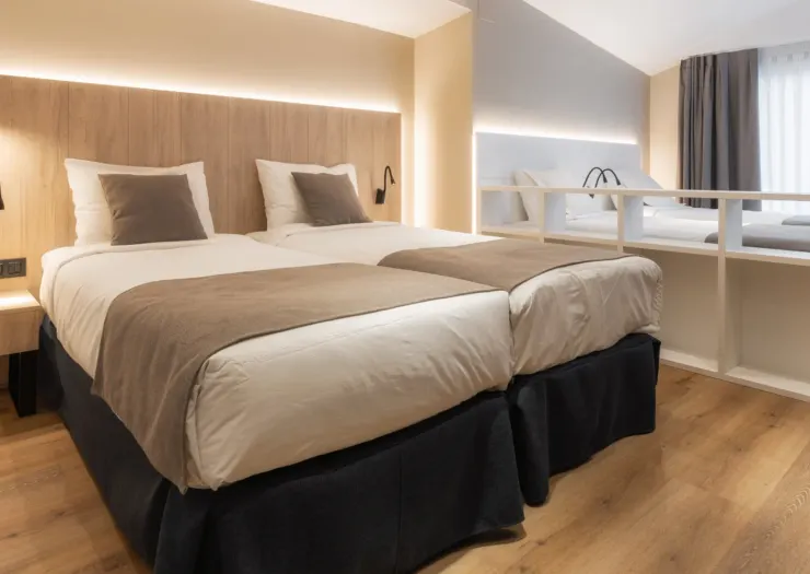 Chambre Quadruple Hôtel Montarto Baqueira Beret Chambre Quadruple Hôtel Montarto Baqueira Beret